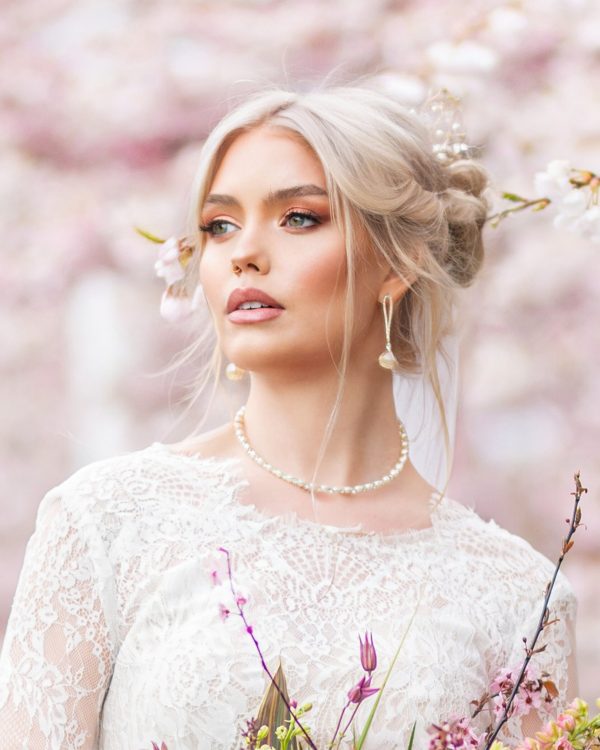 bridal hair
